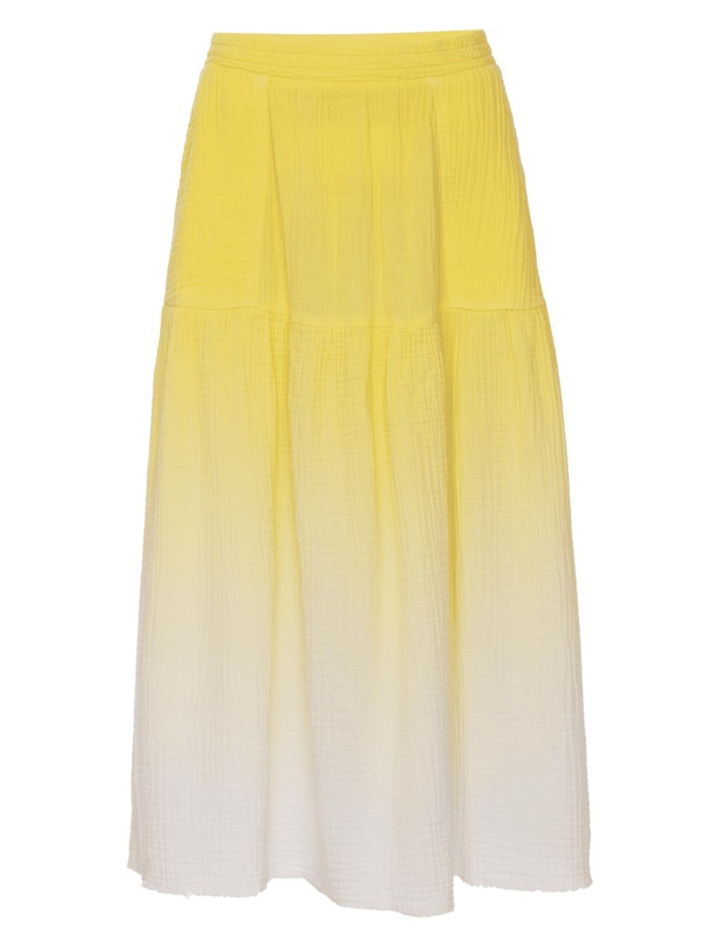 Nation Inara Ombré Butter Yellow Skirt